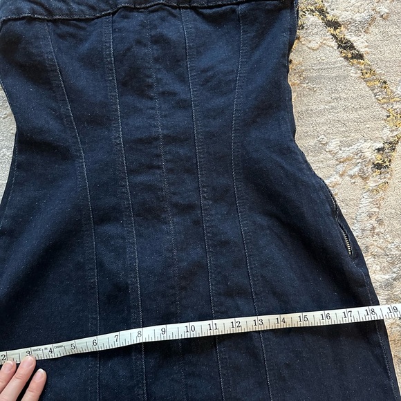 Zara Denim Mini Dress - Picture 3 of 5
